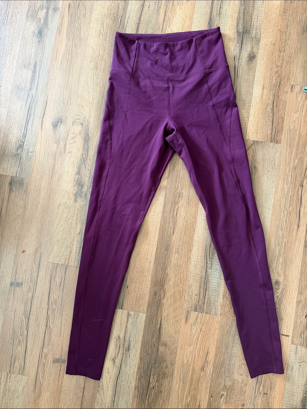 Women’s High-Waist Athletic Leggings - Plum